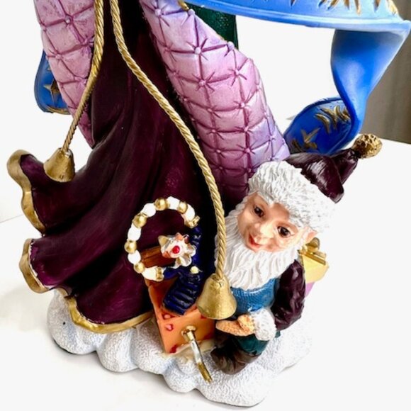 Vintage Lenox Pencil Santa - Santa's Magical Rainbow of Gifts (2012) - Picture 3 of 11